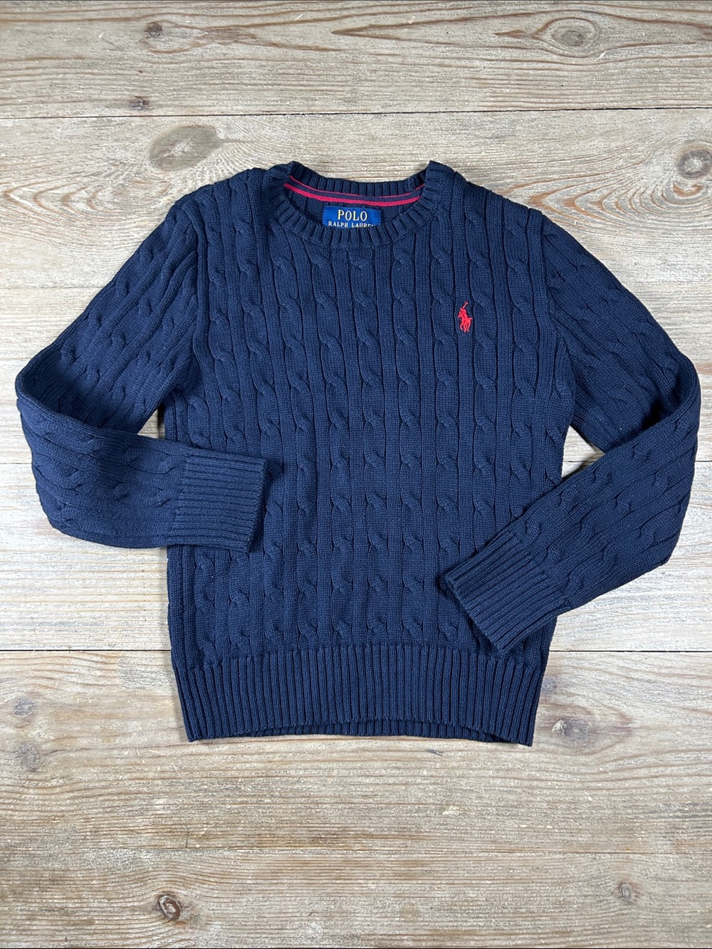 Polo Boys Knit Crewneck Sweater